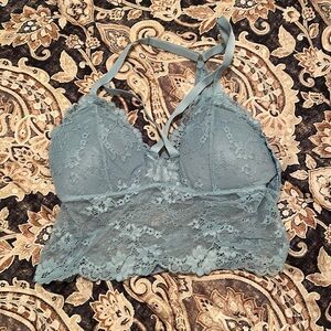 Light blue padded bralette
